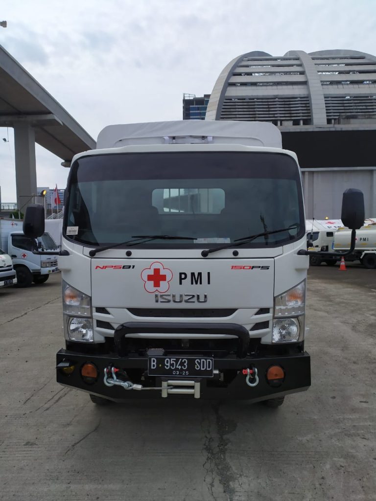 Truck IFRC untuk Palu