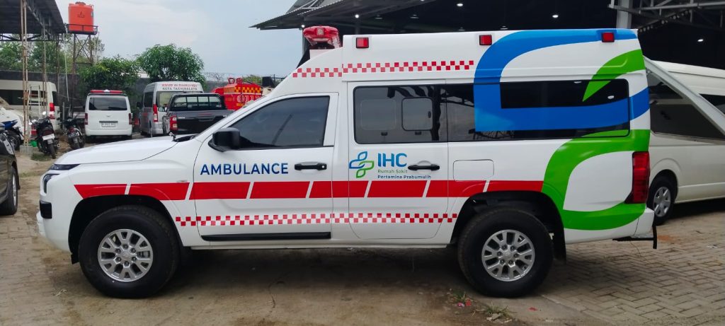 Ambulance tambang pertamina