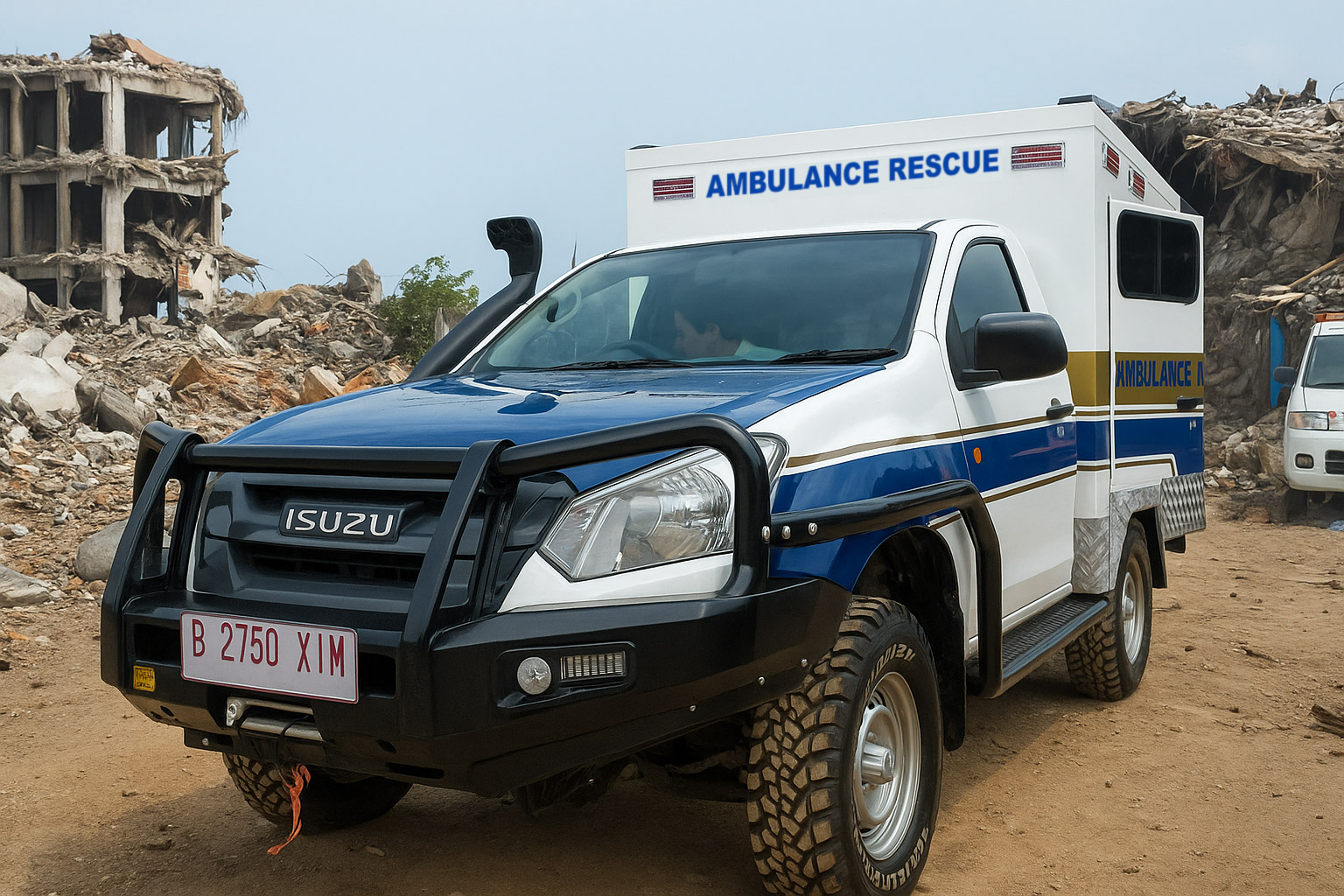 Ambulans Rescue CT Arsya Isuzu D-Max