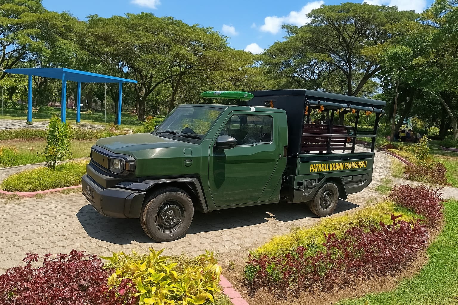 Hilux Rangga untuk kendaraan patroli
