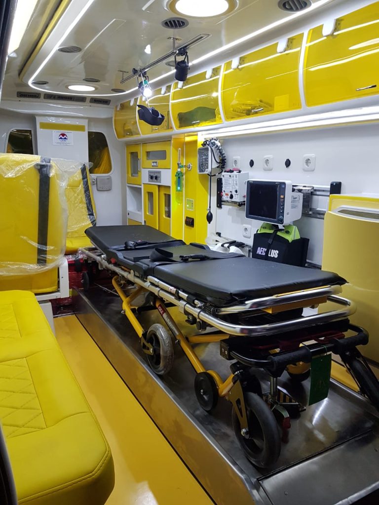 Interior Ambulance Hiace