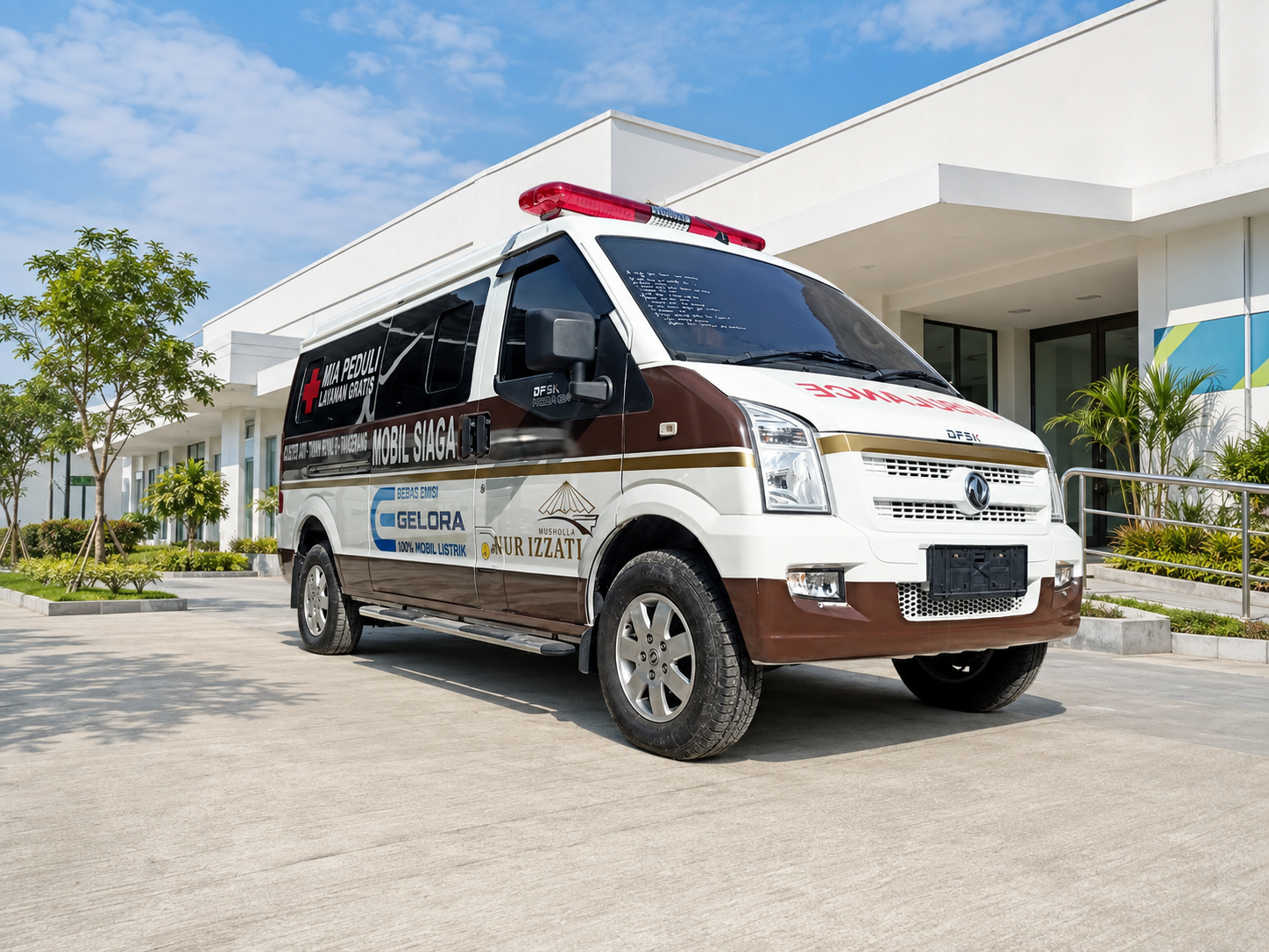 DFSK Gelora EV Ambulance listrik untuk layanan medis